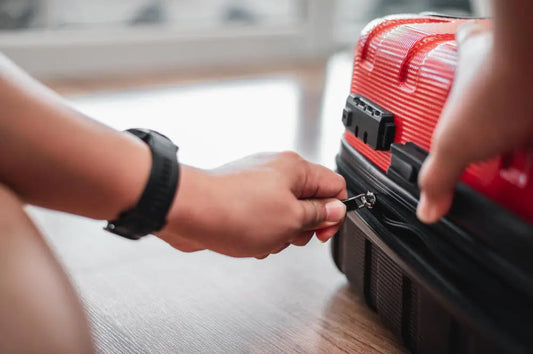 Lucchetto TSA in metallo per valigie, sicurezza e protezione bagagli durante i viaggi