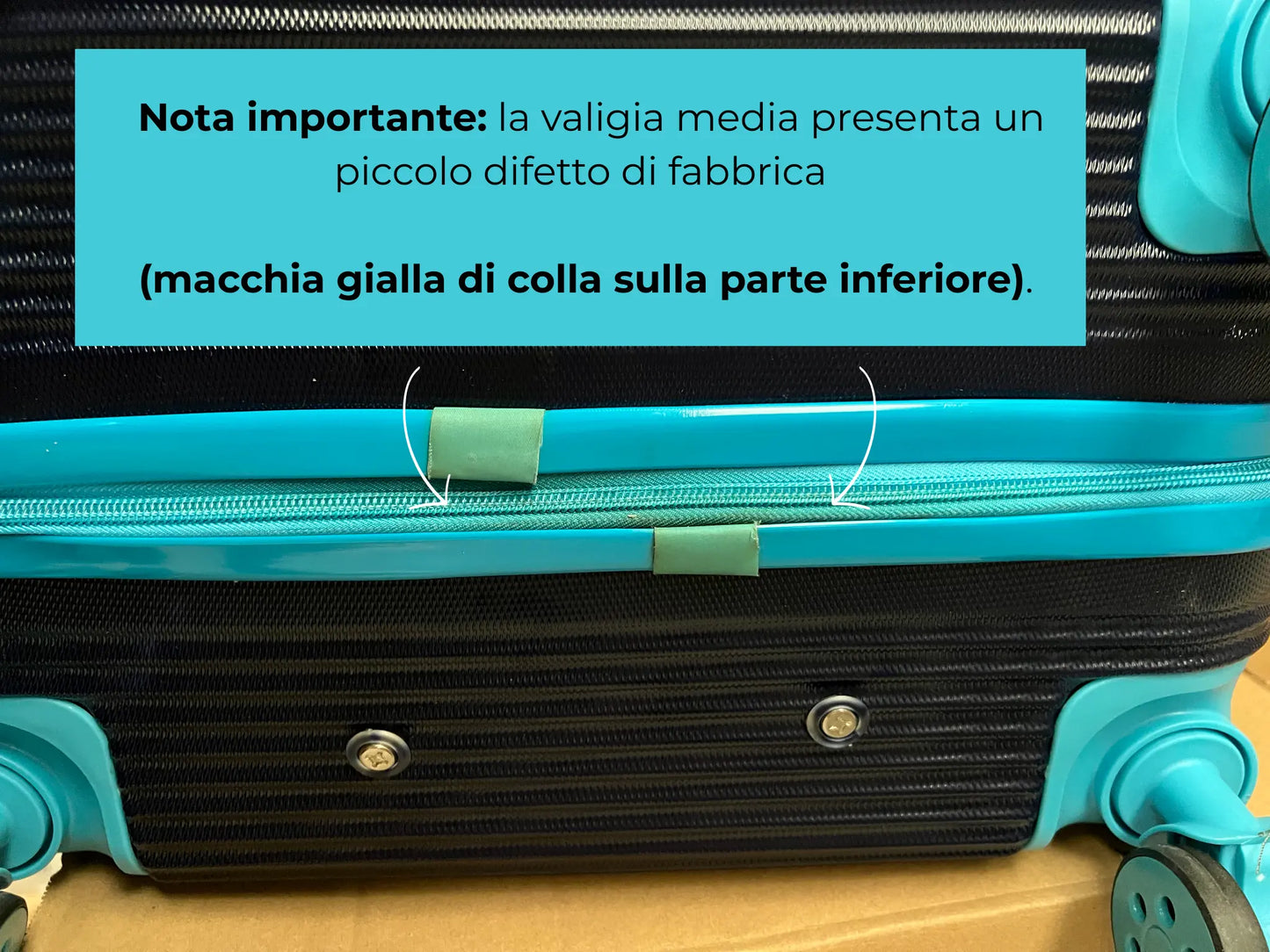 Set 2 Trolley Rigidi ABS 65-54 cm Stopoverstore.it