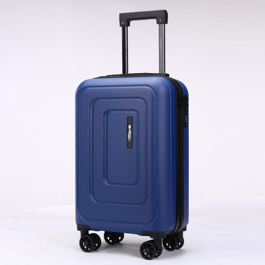 Dettaglio del pratico elastico fermabiancheria nel vano principale del trolley da cabina per mantenere gli abiti fermi e in ordine