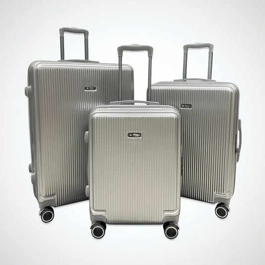 Set completo 3 trolley ABS+PC, perfetto per viaggi brevi o lunghi