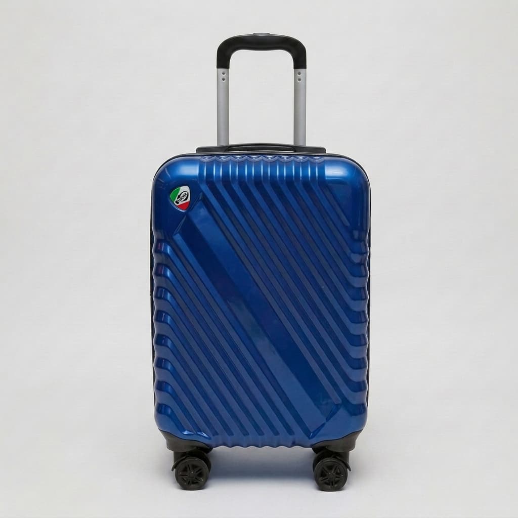 Trolley Bagaglio a Mano 55x34x20 cm Rigido Multirighe