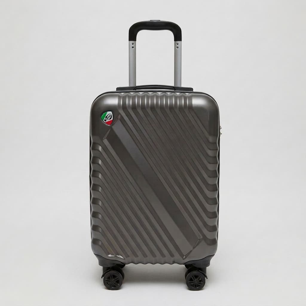 Trolley Bagaglio a Mano 55x34x20 cm Rigido Multirighe