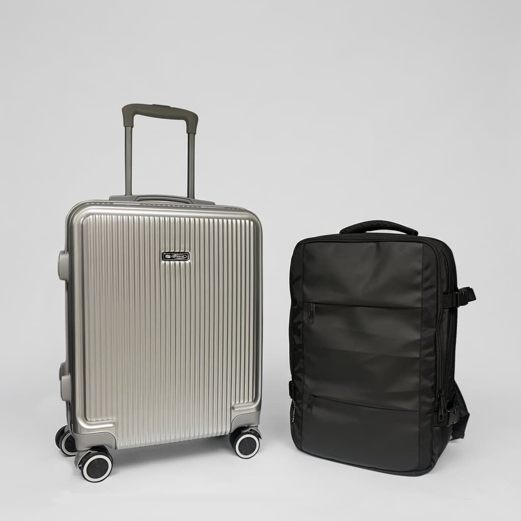 Trolley 'Elegance' + Zaino da Viaggio