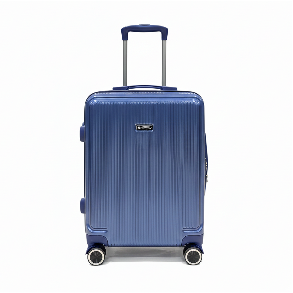 Trolley rigido da cabina blu vista frontale