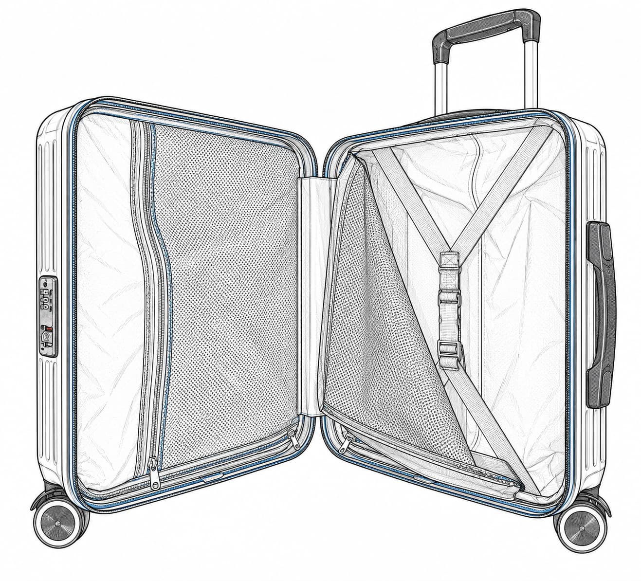Trolley Elegance Bagaglio a Mano
