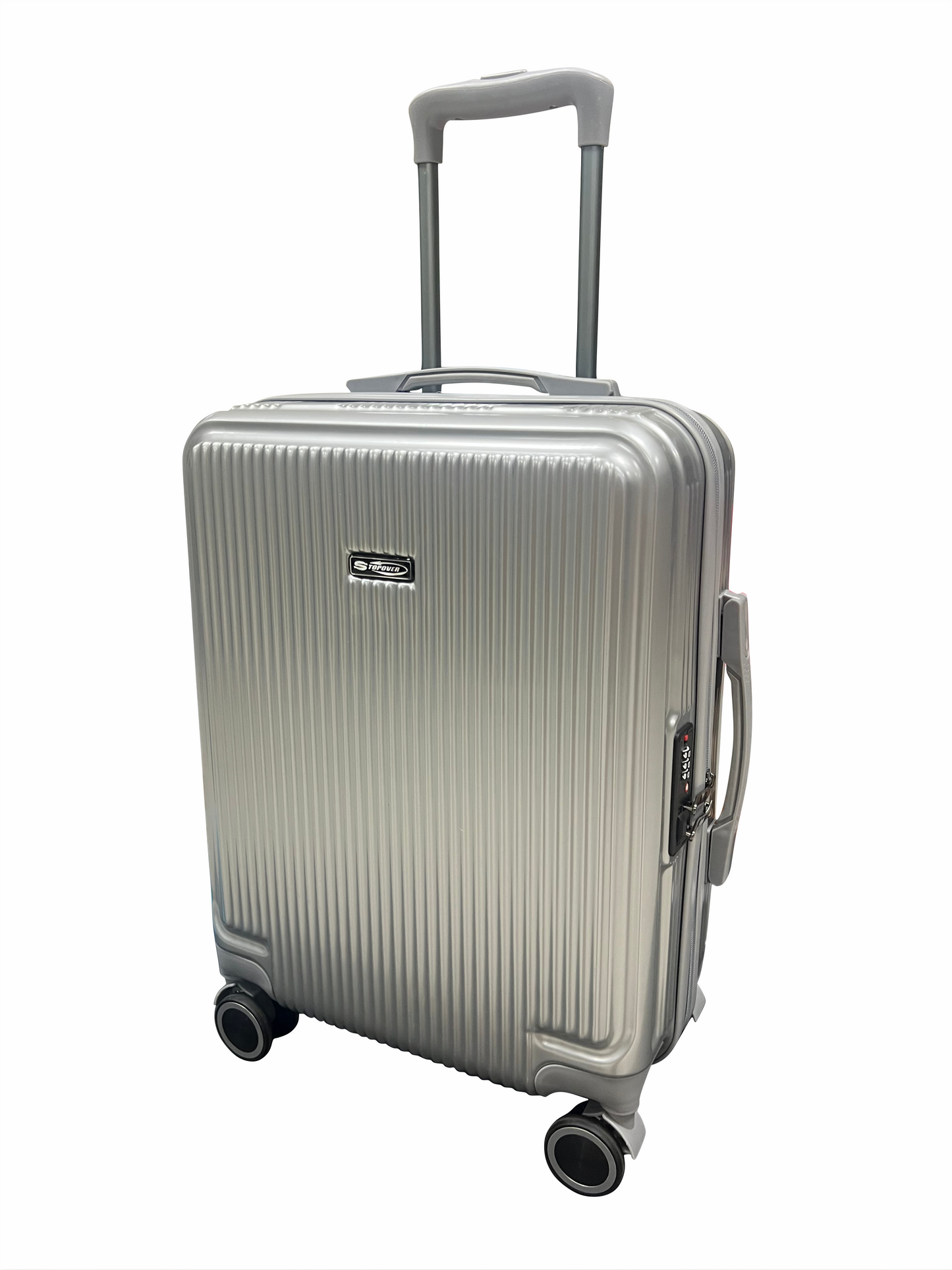 Trolley compatto Ryanair con struttura leggera, ruote a rotazione totale e design moderno.