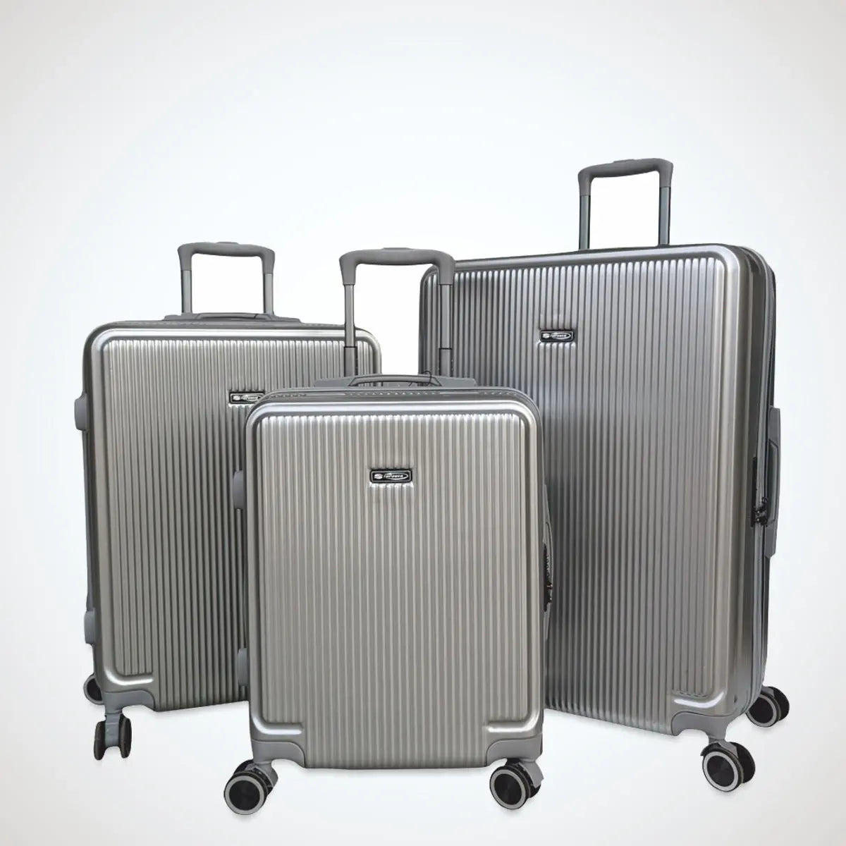 Set completo 3 trolley ABS+PC, perfetto per viaggi brevi o lunghi