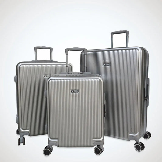 Set completo 3 trolley ABS+PC, perfetto per viaggi brevi o lunghi