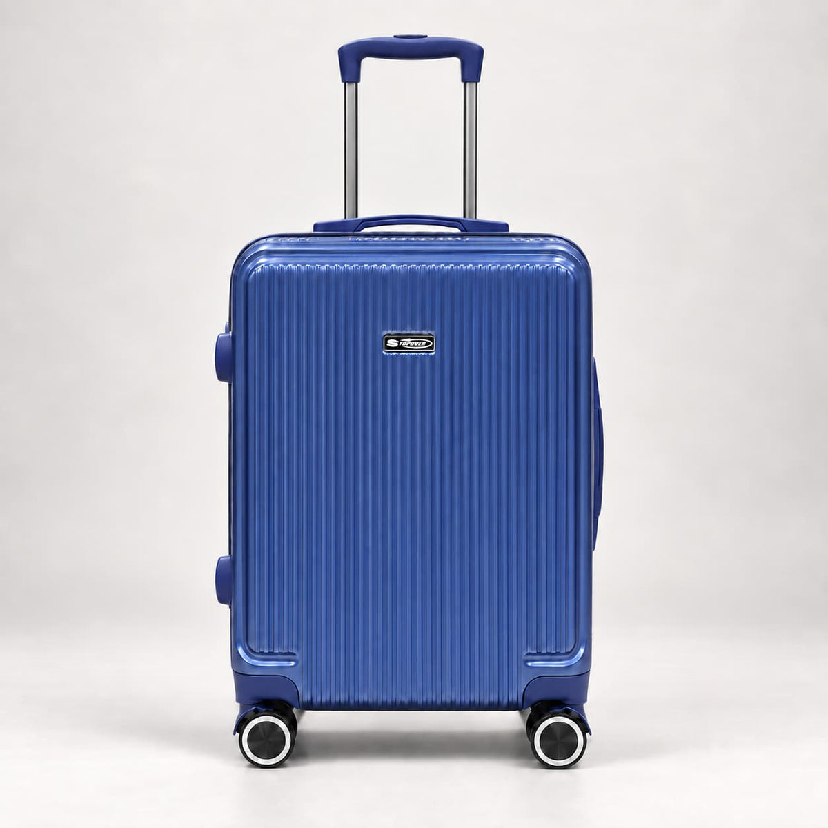 Trolley rigido da cabina blu vista frontale