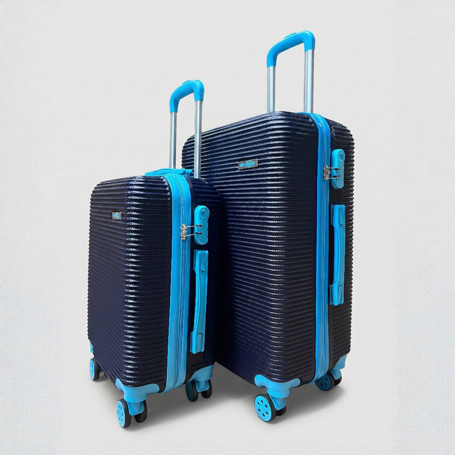 Trolley cabina bagaglio a mano leggero a 4 ruote, perfetto per weekend e compagnie low cost.