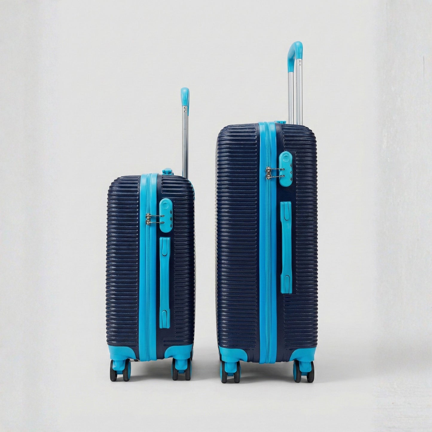 Valigia media rigida in ABS da 65 cm, ideale come bagaglio da stiva da 20 kg resistente.